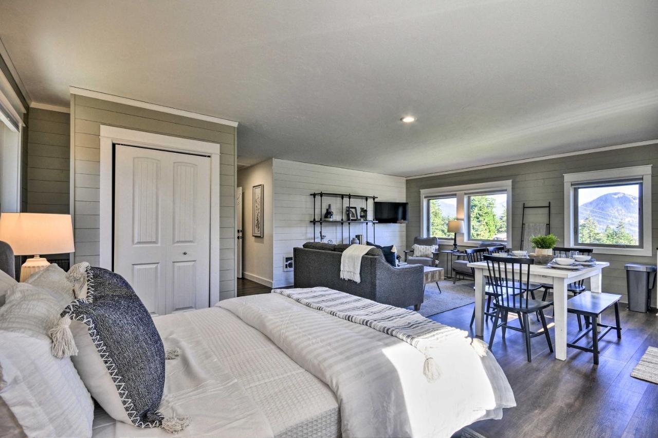 Scenic Studio With Loft And View Of The Columbia River Carson Extérieur photo