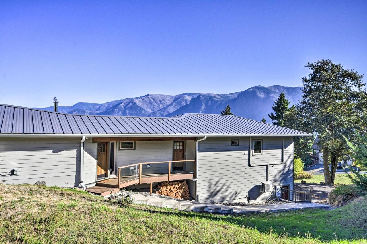 Scenic Studio With Loft And View Of The Columbia River Carson Extérieur photo